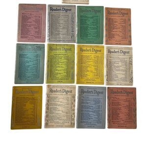1941 Readers Digest 12pc Articles Of Lasting Interest WW2 Era